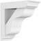 Ekena Millwork Standard Carmel Architectural Grade PVC Bracket With Traditional Ends, 5"W x 12"D x 12"H BKTP05X12X12CAR01 - alternate 1